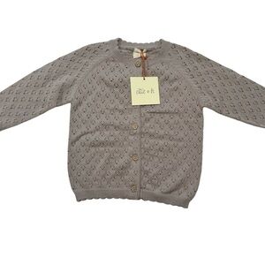 NWT Ettie & H Aurora Cardigan (12-18 mos)